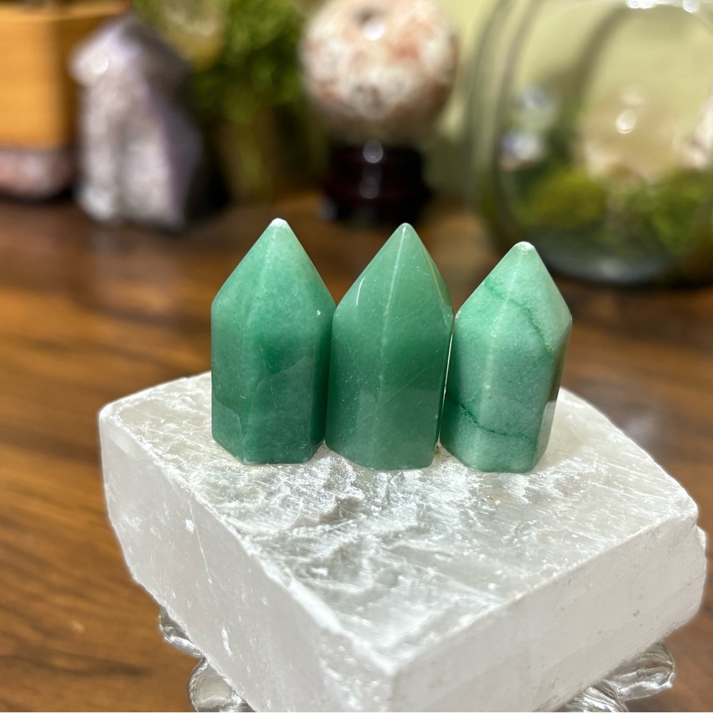 Mini green aventurine tower bundle